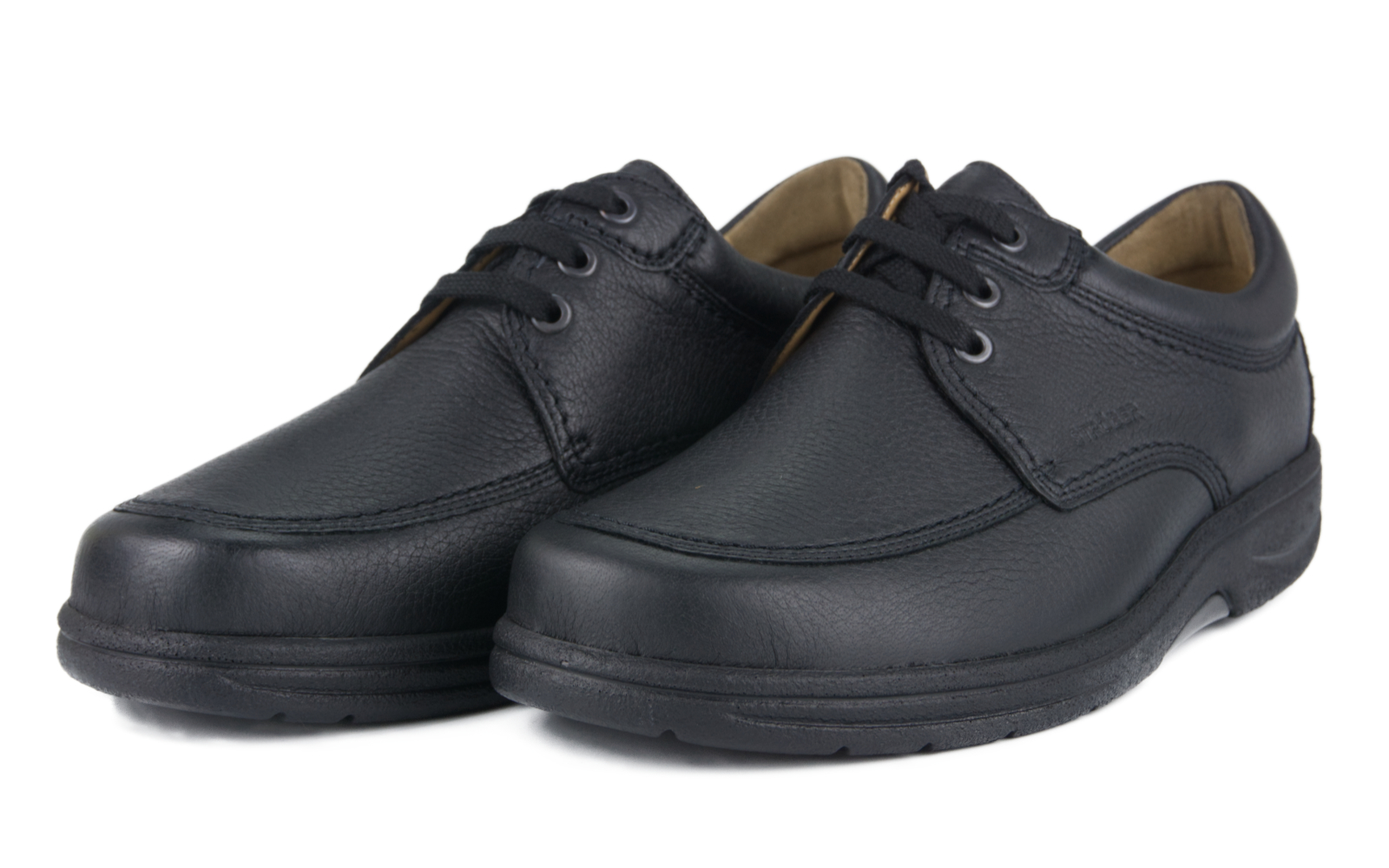 MAURO Hirsch in schwarz, Weite K/M, von der Seite präsentiert, mit hochwertiger Verarbeitung und elegantem Design.