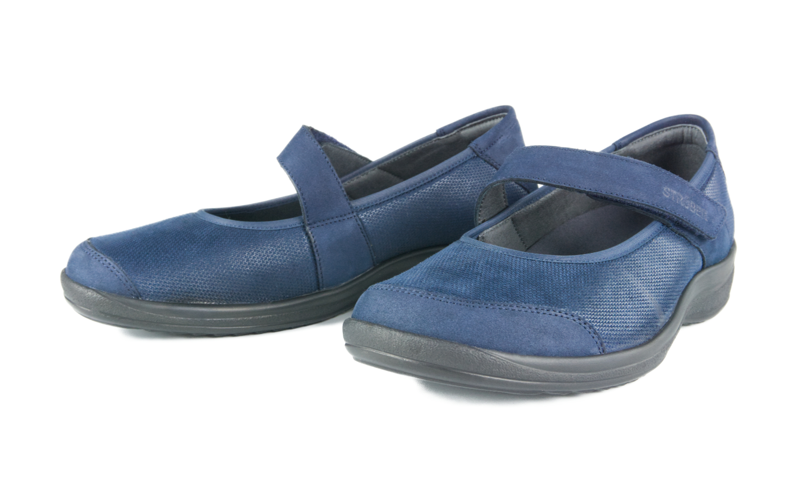 MEL Stretch + Nubuk in blau, Bekleidung, Schuhwerk, Schuh, Sneaker, Leinwand