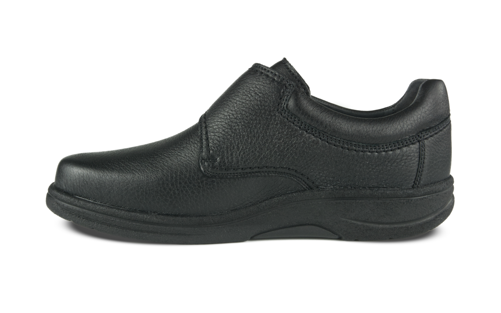 86074H_8_1_3.jpg MARLON Hirsch in schwarz, Schuh, Sneaker, Leder, Schwarzer Schuh, Gummisohle, schuh, slip-on, leder, schwarz, unisex, Schuh, Schuhe, Slipper, Schwarz, Leder, Schuh, Leder, Slipper, dunkel, Slip-on, Schuh, Lederschuh, Slipper, Schwarz, Klettverschluss?