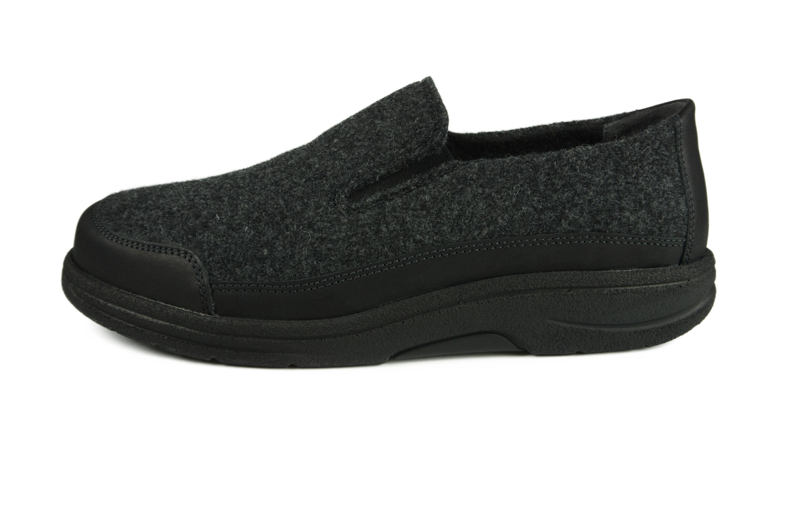 MARKUS Filz+FettNubuk in anthrazit, Bekleidung, Schuhwerk, Schuh, Sneaker, Wildleder