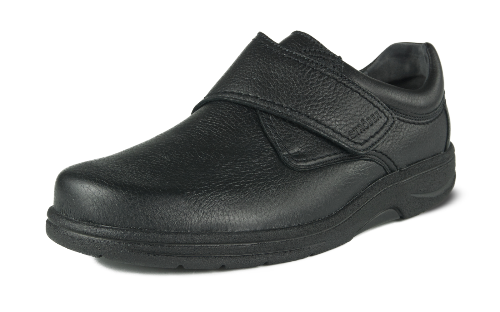 86074H_8_1_1.jpg MARLON Hirsch in schwarz, Schuh, Sneaker, Slipper, Schwarz, Leder, Schuh, Sneaker, Schlupfschuh, Gummi, Schwarz, Schuh, Slip-On, Schwarzer Schuh, Leder, Komfortschuh, Schuh, Slipper, Schnürlos, Schwarz, Leder, schuh, slipper, leder, schwarz, strap-on