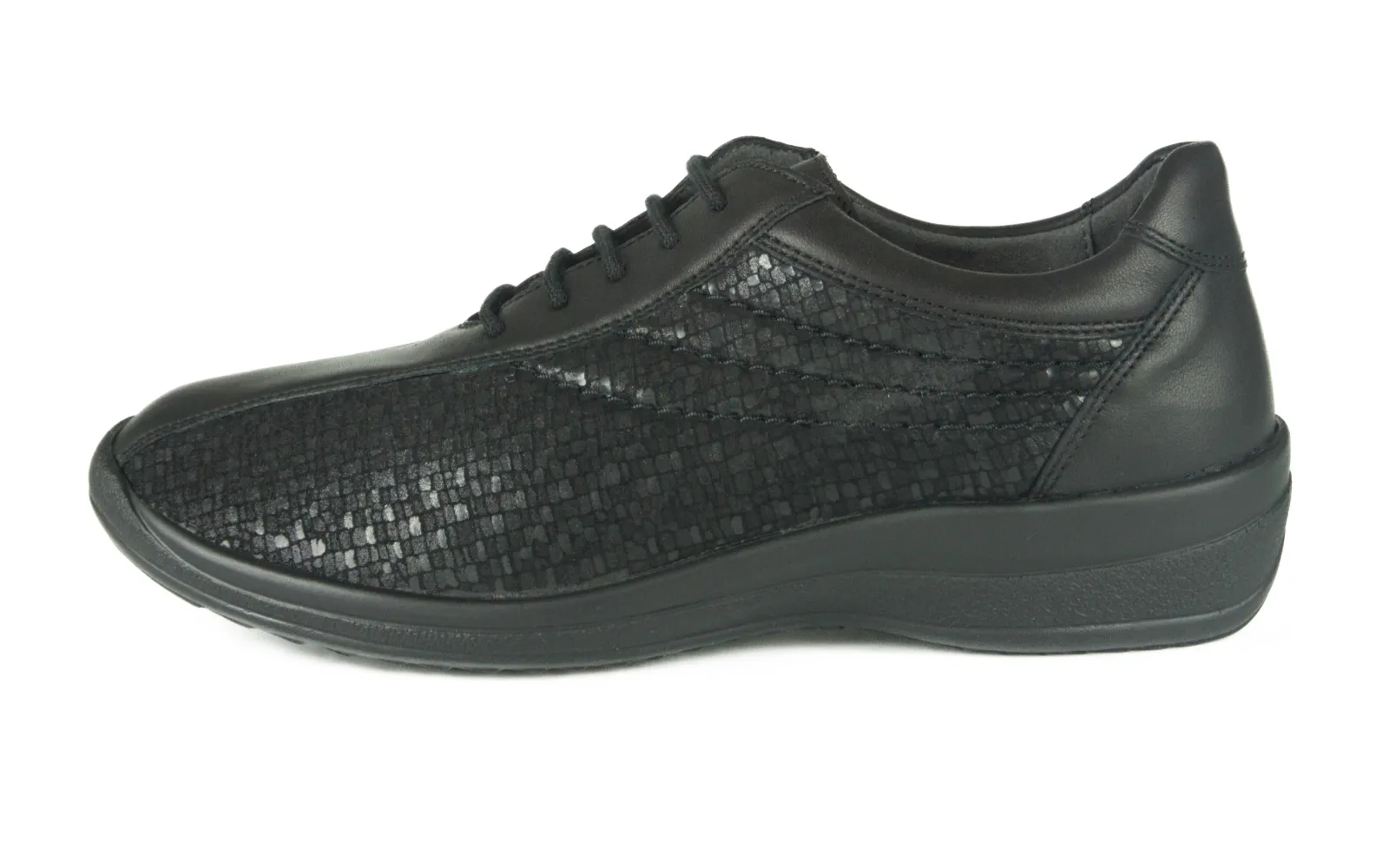 MARIA Nappa+Stretch in zwart, Bekleidung, Schuhwerk, Schuh, Sneaker, Bekleidung, Schuhwerk, Schuh, Sneaker, Bekleidung, Schuhwerk, Schuh, Sneaker, Bekleidung, Schuhwerk, Schuh, Sneaker, Bekleidung, Schuhwerk, Schuh, Sneaker
