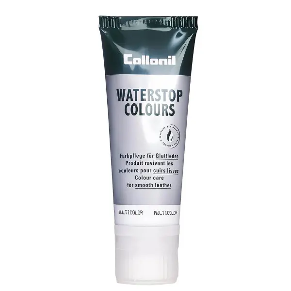 Waterstop Colours Schuhcreme 75ml Tube multicolor