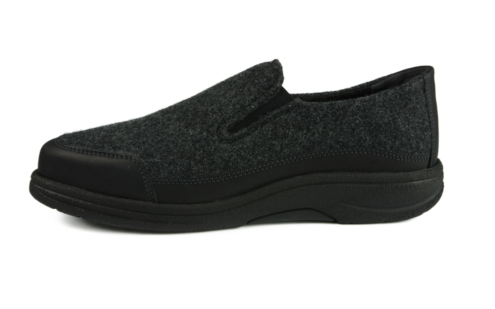 MARKUS Filz+FettNubuk in anthrazit, Bekleidung, Schuhwerk, Schuh, Sneaker, Wildleder