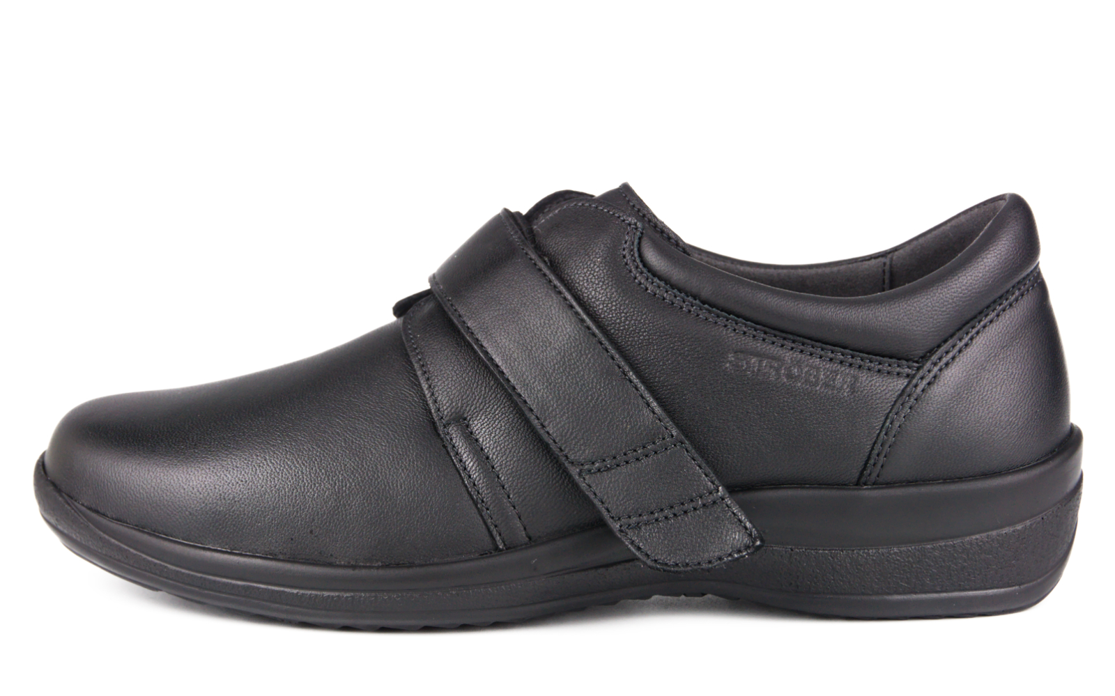 75046H_11W_1.jpg MAJA LammNappa in schwarz, Schuh, Sneaker, Schwarz, Klettverschluss, Gummisohle, Schuh, Sneaker, Velcro, Schwarz, Lederschuh, Sneaker, Klettverschluss, Schuh, schwarz, Leder, Schuh, Sneaker, Schwarz, Velcro, Lackleder