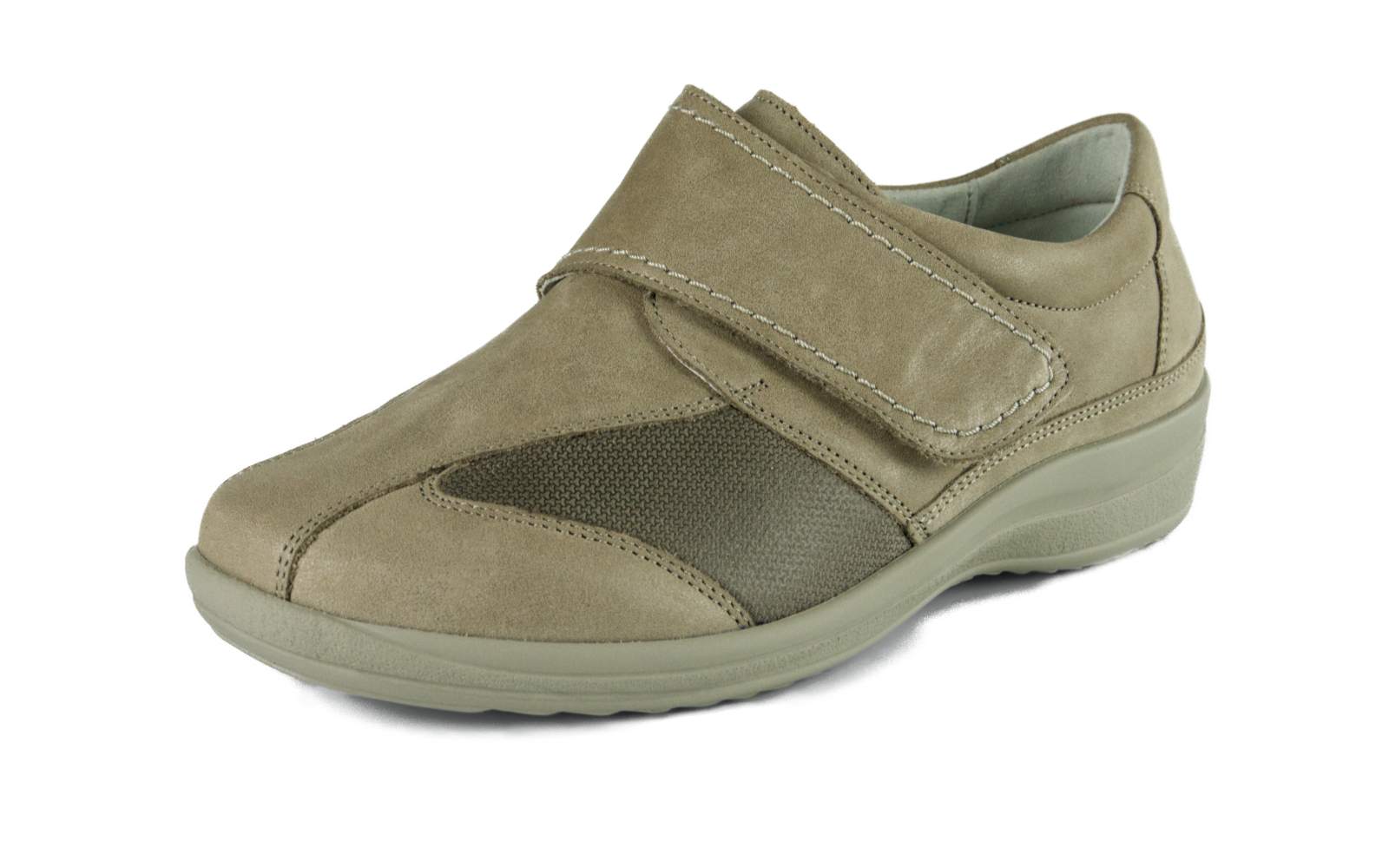 MARY NubukPerlato+StretchTetra in stein+fels, Bekleidung, Schuhwerk, Schuh, Sneaker