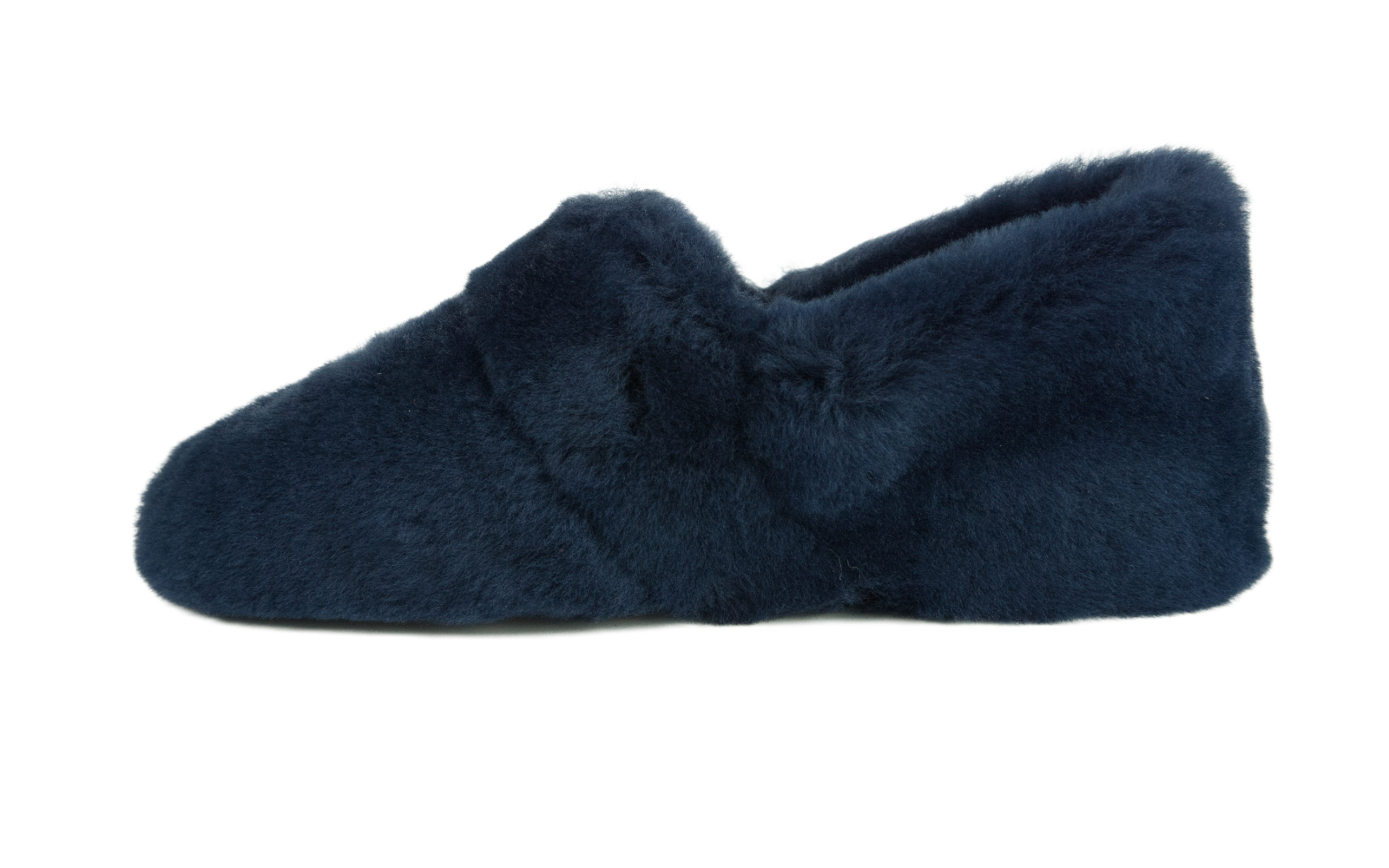TESSA Lammfell in marine TESSA Lammfell in marine, Slipper, Fäustling, Hausschuhe, Fell, dunkelblau