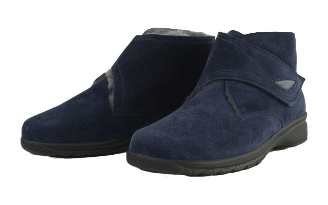 GWENDOLINE Velour in marine, LF