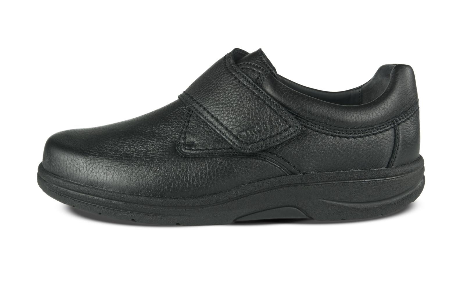 MARLON Hirsch in schwarz, Schuh, Slipper, Klettschuh, Schwarz, Lederschuh, Schuhe, Sneaker, Schuh, Lederschuh, Schwarz, Schuh, Slipper, Lederschuh, Klettverschluss, Schwarz, Schuh, Sneaker, Schwarz, Verschluss: Klettverschluss, Klettverschluss-Schuhe