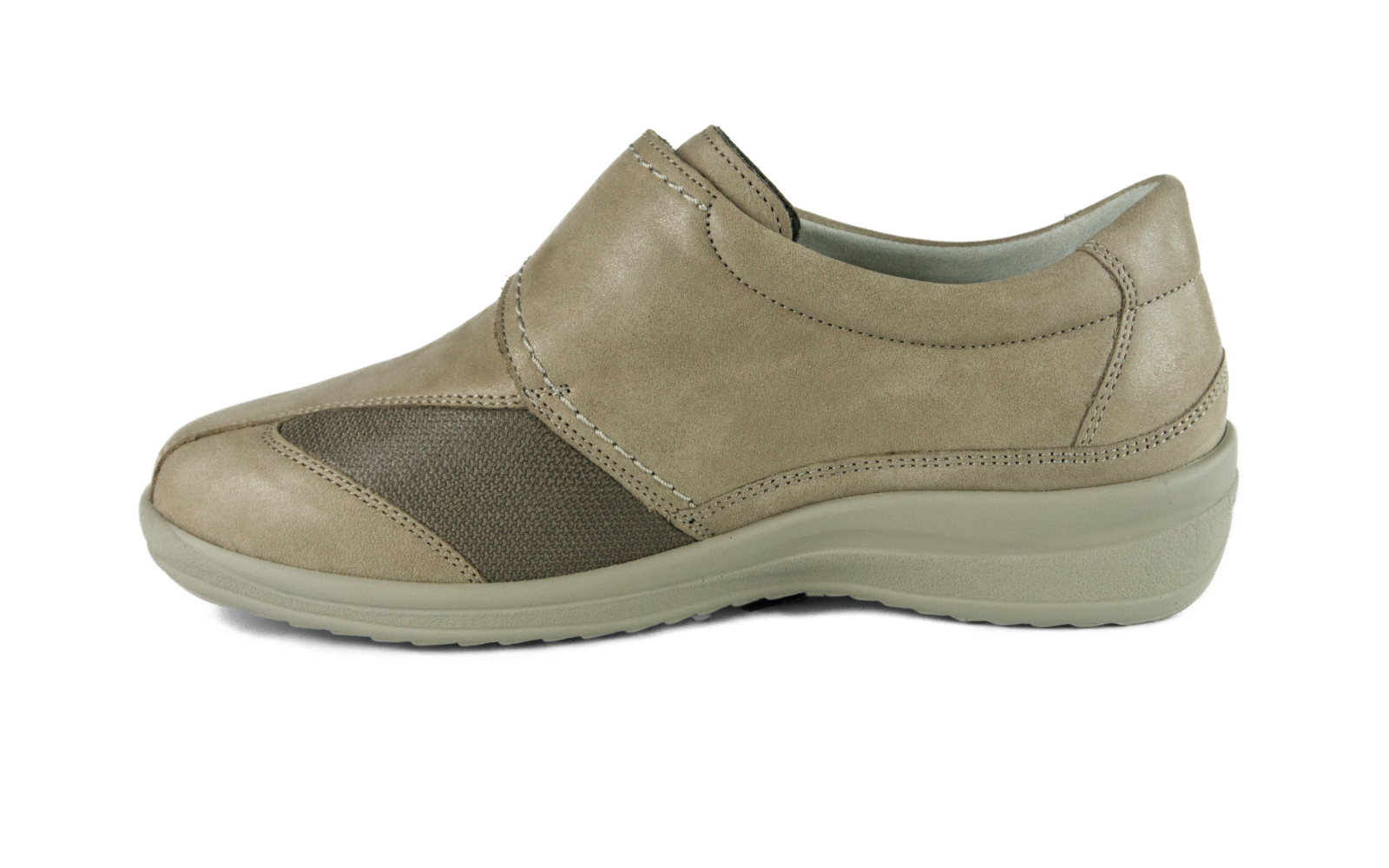 MARY NubukPerlato+StretchTetra in stein+fels, Bekleidung, Schuhwerk, Schuh, Sneaker