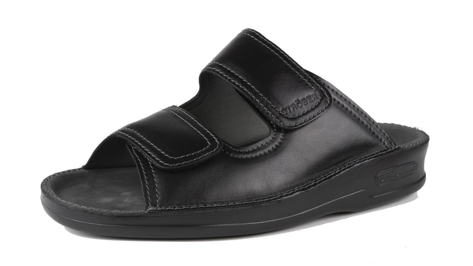 Schwarze ANSGAR Schuhe aus SportNappa, elegant und sportlich, stehen auf einem neutralen Hintergrund, bereit für den nächsten Abenteuer.