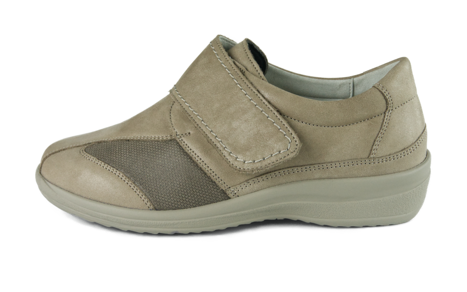 MARY NubukPerlato+StretchTetra in stein+fels, Bekleidung, Schuhwerk, Schuh, Sneaker