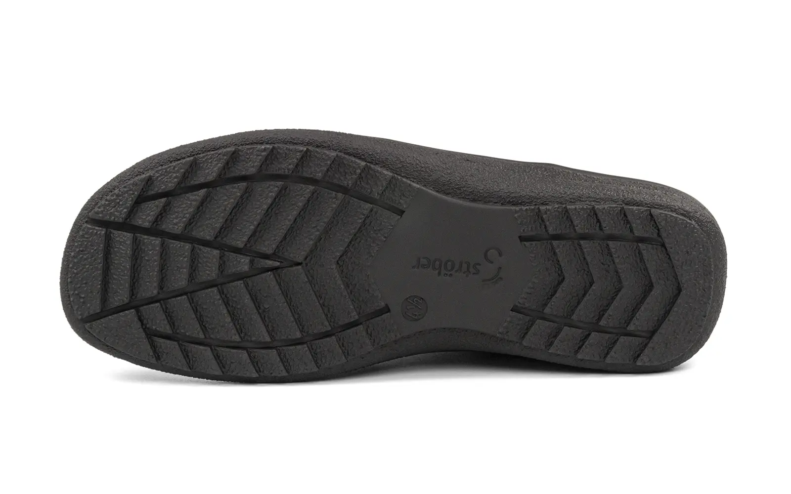 SENTA Nappa+LammVelour in schwarz mit Wollfutter, seitliche Ansicht, elegant und komfortabel, ideal für kalte Tage.