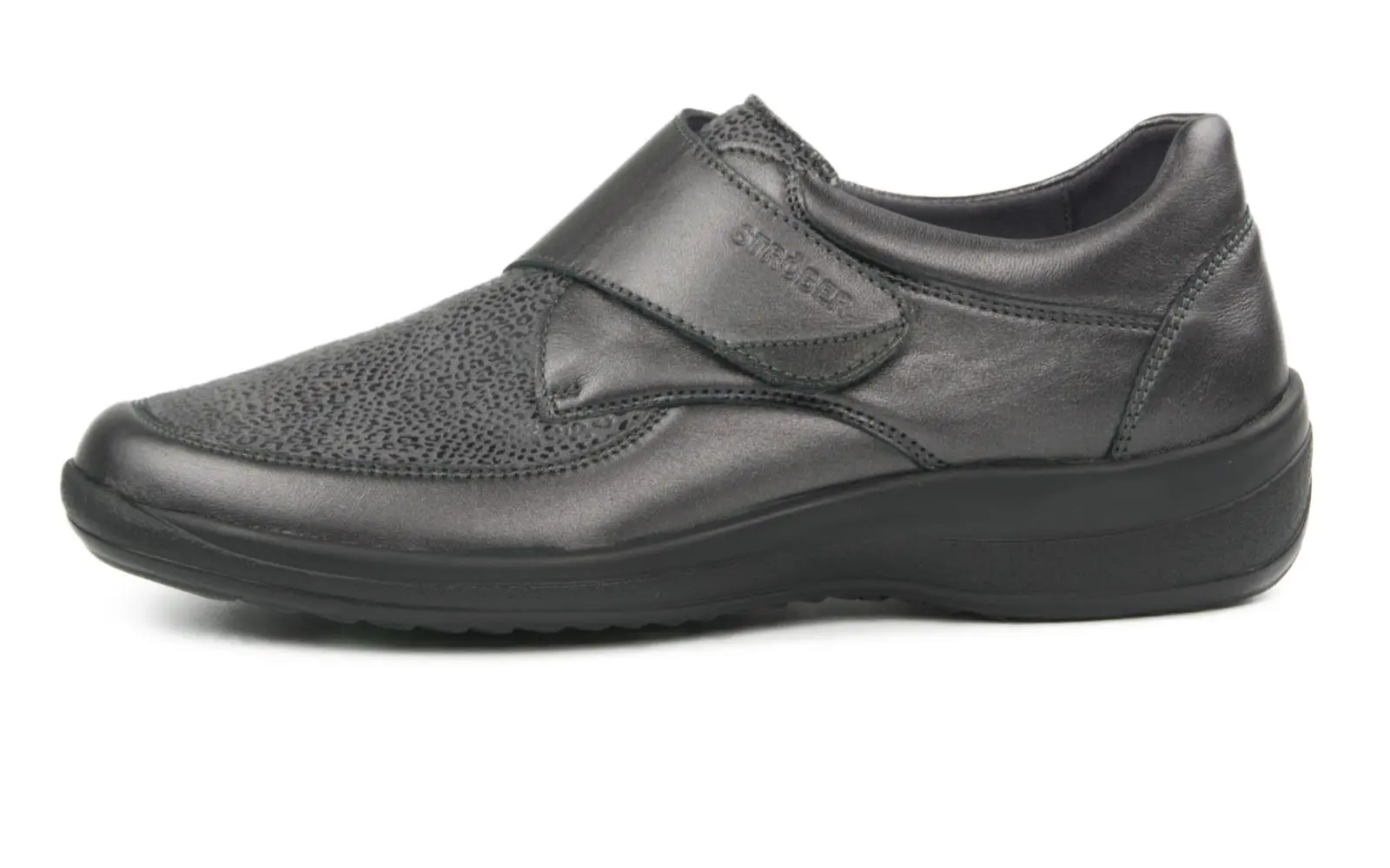 MURIEL Stretch Perlato in grau