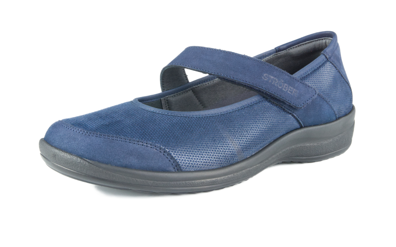 MEL Stretch + Nubuk in blau, Bekleidung, Schuhwerk, Schuh, Sneaker, Sandale