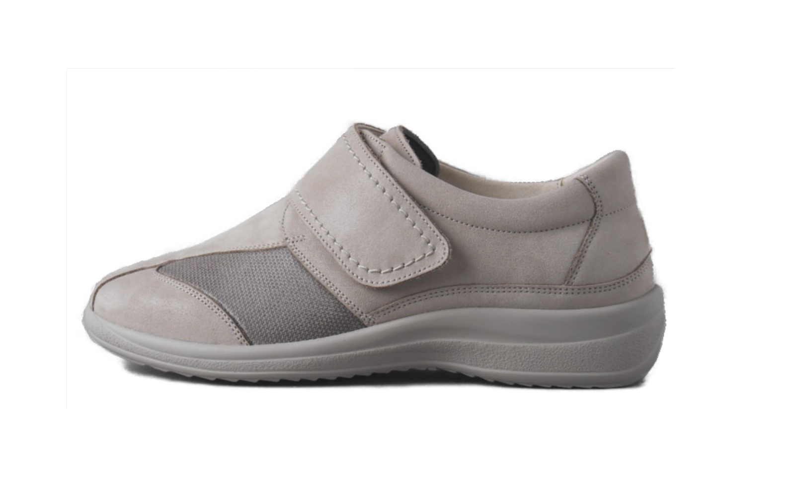 MARY NubukPerlato+StretchTetra in stein+fels, Bekleidung, Schuhwerk, Schuh, Sneaker